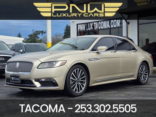 2017 Lincoln Continental Select