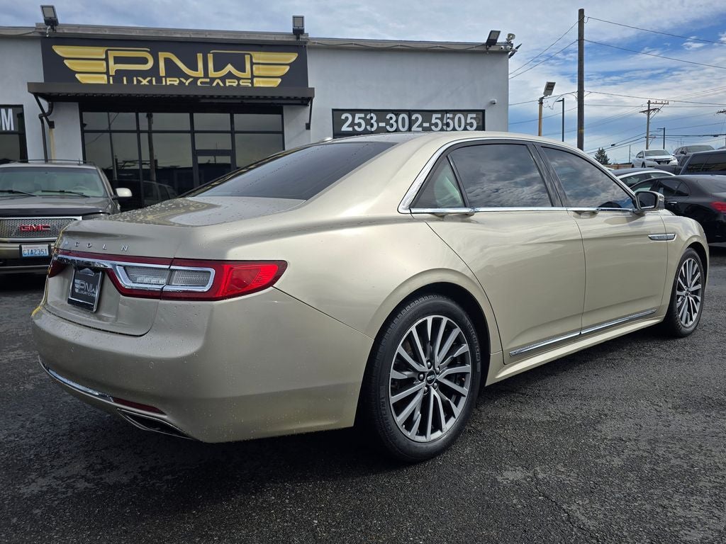 2017 Lincoln Continental Select