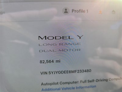 2021 Tesla Model Y Long Range