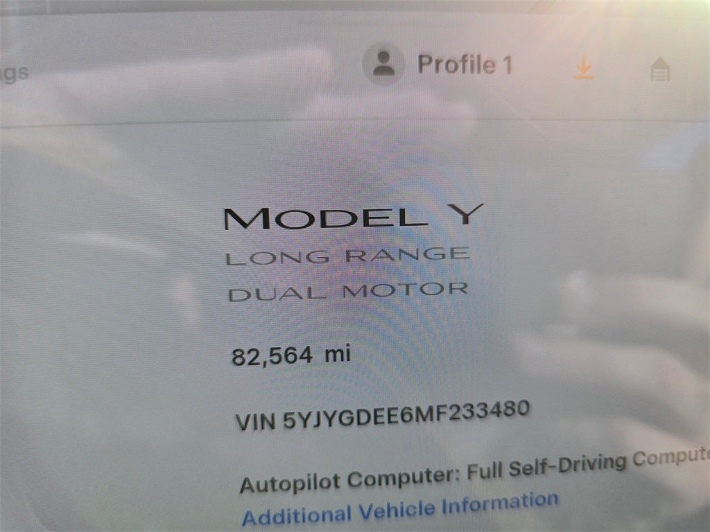2021 Tesla Model Y Long Range