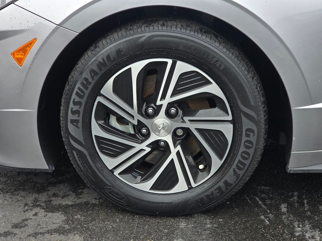 2021 Hyundai Sonata Hybrid Blue