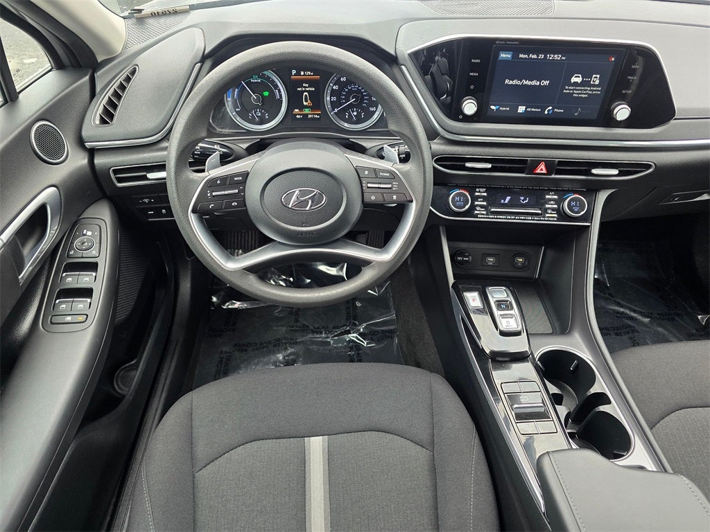 2021 Hyundai Sonata Hybrid Blue