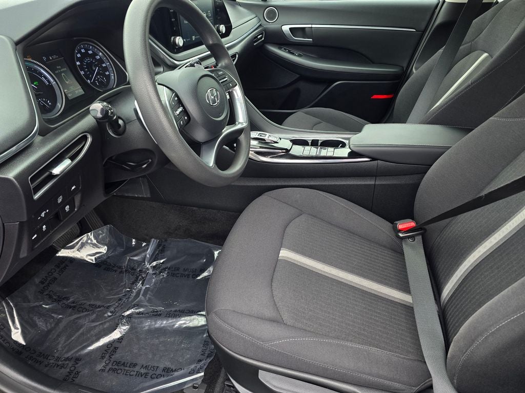 2021 Hyundai Sonata Hybrid Blue