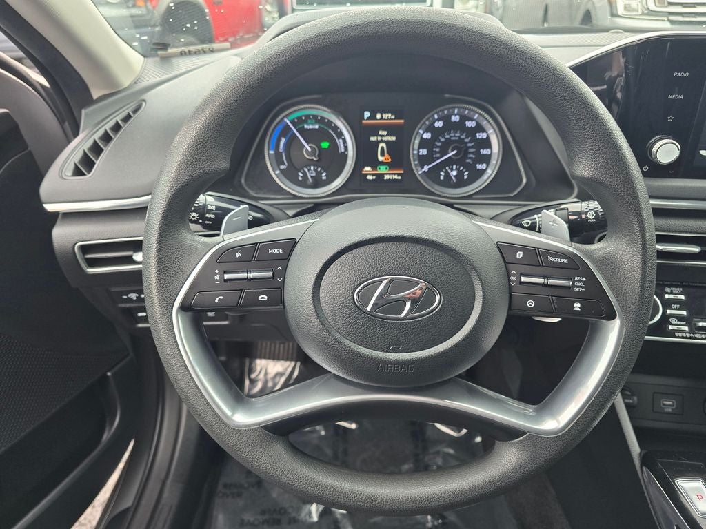 2021 Hyundai Sonata Hybrid Blue