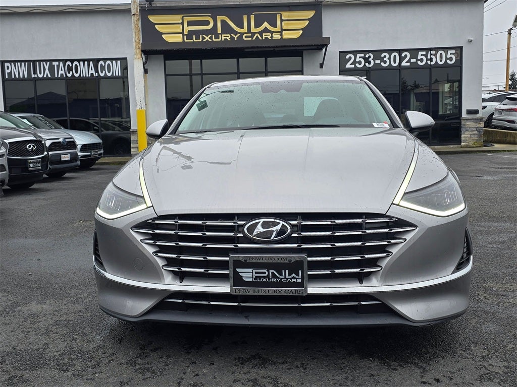 2021 Hyundai Sonata Hybrid Blue