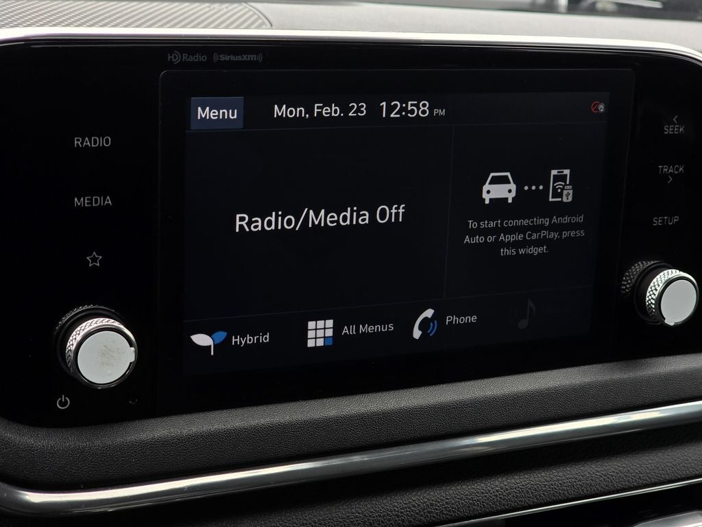 2021 Hyundai Sonata Hybrid Blue