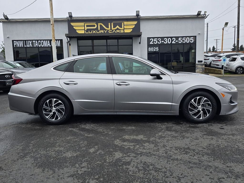 2021 Hyundai Sonata Hybrid Blue