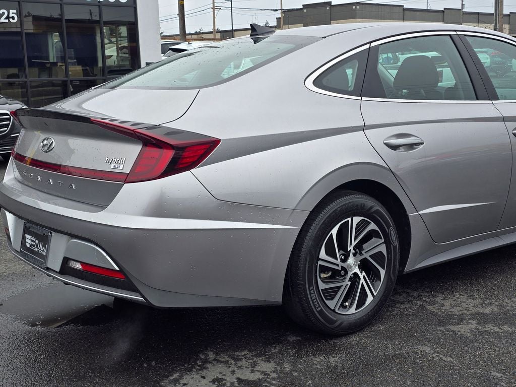 2021 Hyundai Sonata Hybrid Blue
