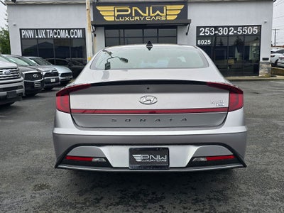2021 Hyundai Sonata Hybrid Blue