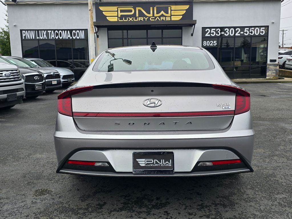 2021 Hyundai Sonata Hybrid Blue