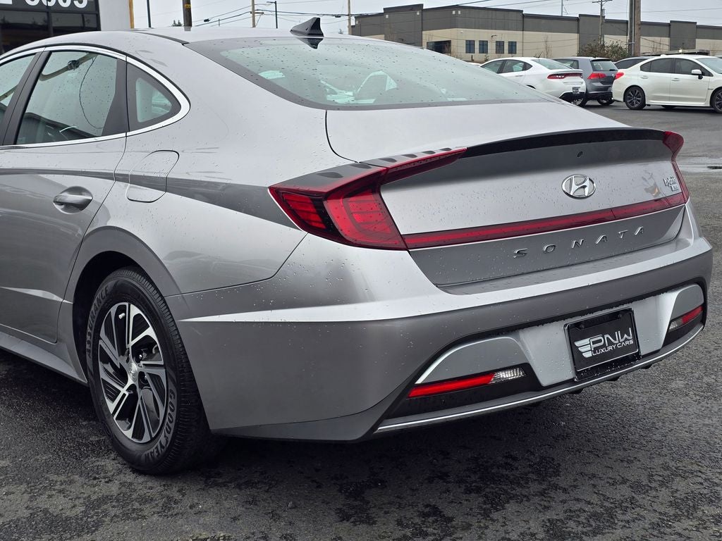 2021 Hyundai Sonata Hybrid Blue